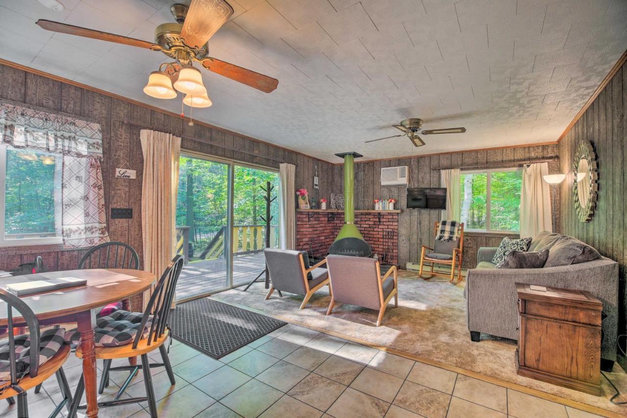 Cozy Adirondacks Cabin Walk To Lake Eaton! Jay Bagian luar foto